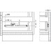 Soft and Self Closing Mechanism Smuso For use on drawer runners with follower for wooden drawers