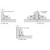 Concealed Hinge 90° Easy Mount Steel Unsprung