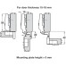 please look Semi concealed specially designed for fold back doors Screw fixing cup for 15-18 mm door thickness 43/6