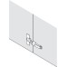 Hinge Cup Cover Cap for use with Ø 35 mm Cup Hinges Nickel plated