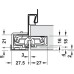 3D Hinge 180° Aluminium Zinc Diecast and Steel Tectus TE 240 3-way continuous adjustment Matt nickel (f2) powder coated