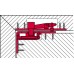 Top Centre Double Action for Floor Springs Mild Steel Geze Adjustable Heavy duty lateral adjustment 30-50 mm