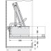Bed Fitting Set for Side Mounting Beds Foldaway Bed Fittings Steel Anthracite (RAL 9011)