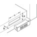 Magnetic Catch Pull 8.0 kg for Mounting into Metal or Plastic White catch