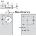 Specialist Hinge 92° Mini Sprung for Overlay Doors 36/7.5