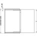  Pull Out Worktop Self-supporting OPLÀ TOP   For cabinet width 1200 mm