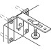 Bed Fitting Set for Side Mounting Beds Foldaway Bed Fittings Steel Anthracite (RAL 9011)