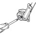 Adapter for Push Button Sender E-Drive Light grey RAL 7035