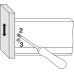 Synchronisation Rod for Nova Pro Tipmatic Plus Drawer Runners Length 1080 mm