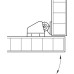 Roller Catch for Screw Fixing Plastic Brown catch