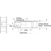 Connecting Bolt with Special Thread Maxifix  Steel Drilling distance 35 mm thread length 15.7 mm
