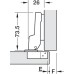 please look For wooden doors With soft close screw fixing cup 45/9.5 nickel plated