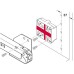 Spacer Block for Häfele Matrix Box P Drawers White