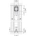 Fitting Set for Sliding Interior Pocket Doors Hawa Junior 80/B Top hung system For 1 door standard version