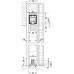Fitting Set for Sliding Interior Pocket Doors Hawa Junior 80/B Top hung system For 1 door standard version