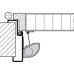 Finger Protection Blind System for Interior Doors Athmer NR-38 For door gap between door and frame on push side NR-38 XL max. blind length 320 mm