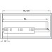 Concealed Runners Full Extension Load Capacity 30 kg Matrix Box Slim A With push-to-open mechanism Drawer length 500 mm cabinet depth 518 mm extension length 482 mm