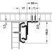 Table Runners Extending Load Capacity 60 kg Synchronous Installed length 850 mm load-bearing capacity 90 kg synchronous with lateral locking mechanism