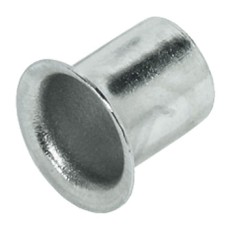 Socket Plug In for Ø 7. 5 mm Drill Hole Steel Nickel plated