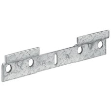 Wall Plate Double for Cabinet Hangers Traser-6 For screw fixing for cabinet hanger Length 130 mm zinc plated