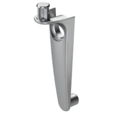 Shelf Support with Visible Screws HC For lightweight panels with top layers from 4 mm Nickel plated