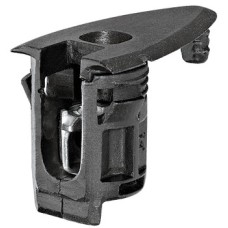 Connector Housing for Wood Thickness from 32-50 mm Rafix 20 HC For lightweight panels with a top layer of 4 mm Dim. A 16 mm drilling depth X 22.5 mm black