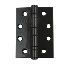Butt Hinge Ball Bearing 102 x 76 mm Steel Black