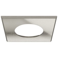 Bezel for Recess Mounting Loox LED 2025/2026 Square Stainless steel coloured