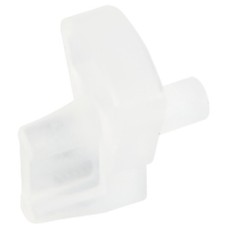 Shelf Retainer Plug in for Ø 5 mm Hole for 16 mm Shelf Thickness Neutral
