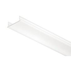 Diffuser Cover Profile for 12 V LED Strip Lights Loox For LED strip lights 12 V Length 2500 mm