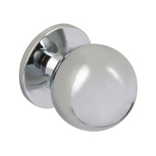 Knob Brass Ø 20-30 mm Kendrick Polished chrome Ø 20 mm