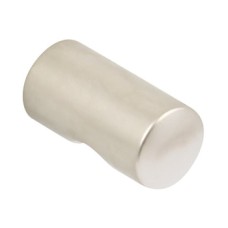 Knob Zinc Alloy Ø 12-20 mm Leo Stainless steel effect Ø 12 mm