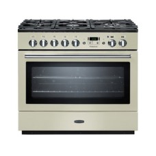 Range Cooker Electric Induction 900 mm Rangemaster Professional Plus FX 90 Black finish