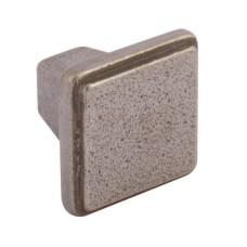 Knob Cast Iron Height 32 mm x Width 32 mm Conwy Natural iron finish