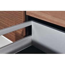 Drawer Back for Nova Pro Scala Drawers with 186 mm High Sides Steel Cabinet width 900 mm stone