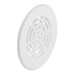 Ventilation Trim Harpoon-Type Fixing for Press Fittings Ø 50 mm Plastic White finish