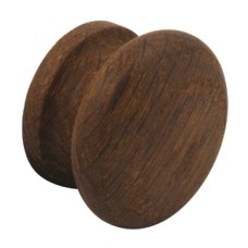 Knob Oak Smoked Finish Shaker Ø 45 mm