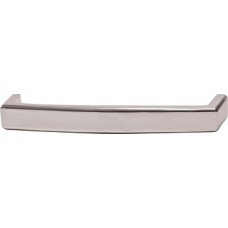 D Pull Handle Brass Fixing Centres 128-160 mm Mulberry Polished nickel finish length 135 mm hole centres 128 mm