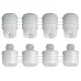 Dowel Connector Press-Fit Two Piece For release fastenings Natural coloured nylon