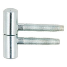 Drill in Hinge Length 54 mm Steel Startec Galvanised white