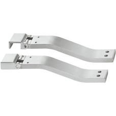 Mounting Arm for Over Cabinet Mounting of Aluminium Profiles Loox 2192 For Häfele Loox profile Silver coloured finish