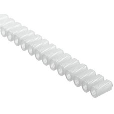 Strip of Expanding Sleeves Nylon for Ø 5 mm hole Strip qty 20 sleeves integrally injection moulded