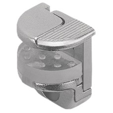 Shelf Support Screw Fixing Ø 3/5 mm for 6-8-10 mm Glass Thickness For glass shelves with clamping bracket Nickel plated