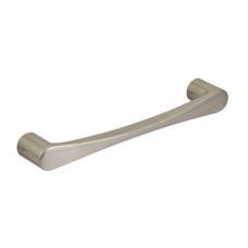 D Pull Handle Zinc Alloy Fixing Centres 160 mm Devon Stainless steel effect