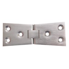 Butt Hinge Counter Flap 102 x 32 mm Brass With brass pin Imitation antique bronze
