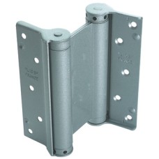 Spring Hinge Double Action 150 x 95 mm Steel Silver lacquered