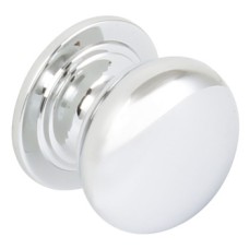 Knob Brass Ø 38 mm Grosvenor Chrome plated
