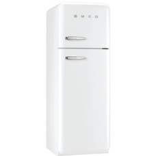 Fridge-Freezer Freestanding Total Capacity 298 Litres Smeg 50’s Style FAB30RWH5UK - White right hand hinge