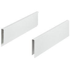 Add on Side Panels for Height Extensions for Matrix Box P Drawer Systems Increases inner drawer height by 90 mm For drawer length 400 mm white