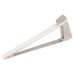 Shelf Support Screw Fixing for Glass or Wooden Shelves and for 4-45 mm Thickness For wooden and glass shelves Stainless steel effect